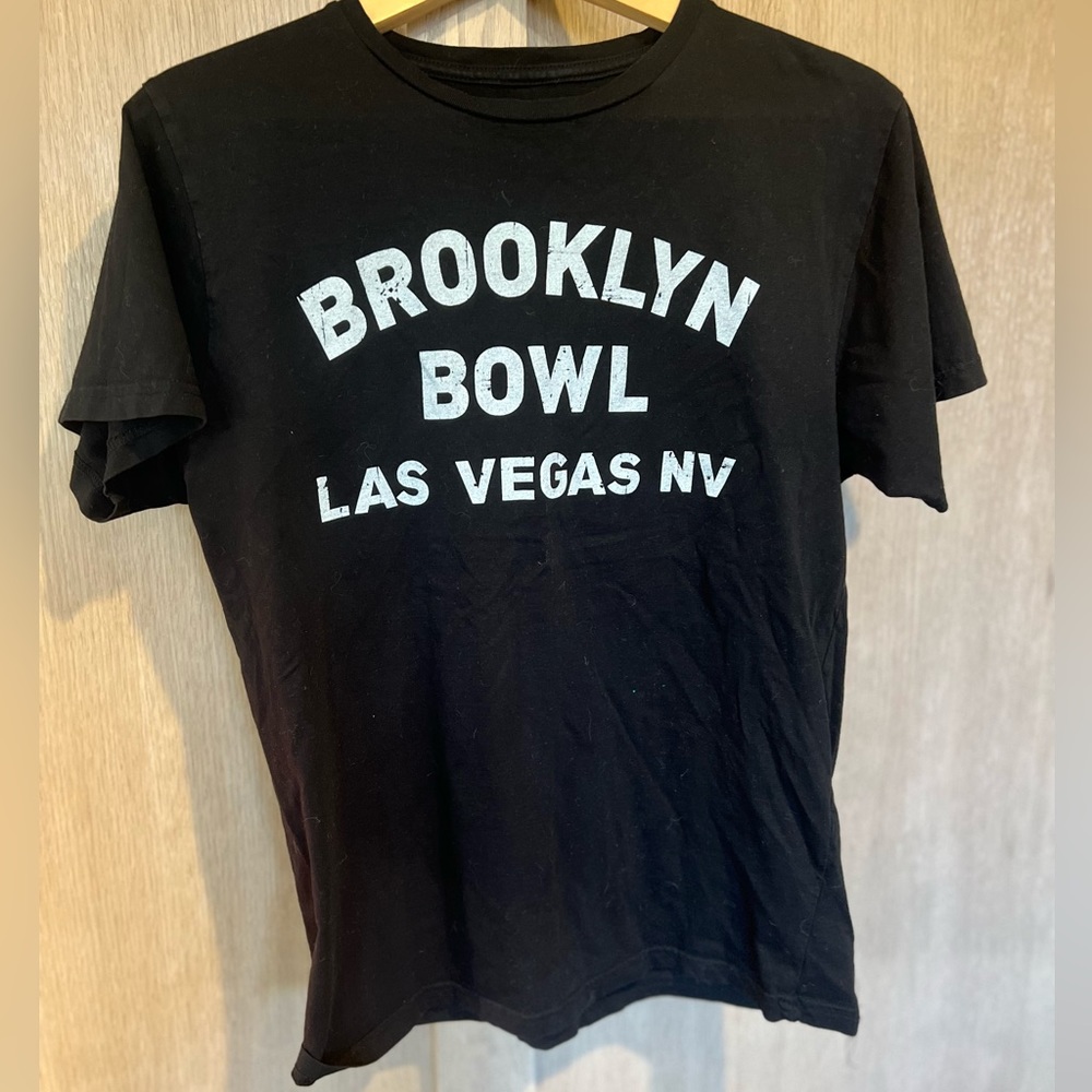Brooklyn Bowl Short Sleeve Las Vegas mens medium black